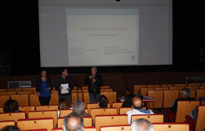 Réunion association des commerçants